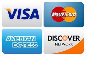 Visa MasterCard American Express Discover