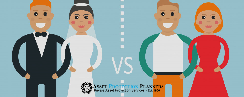 proprietà comunitaria vs. matrimonio di common law