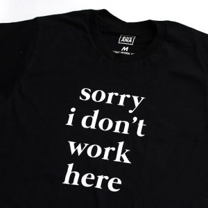 I don't work here