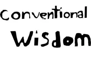 conventional wisdom