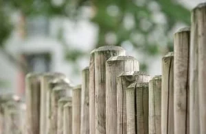 wood fence