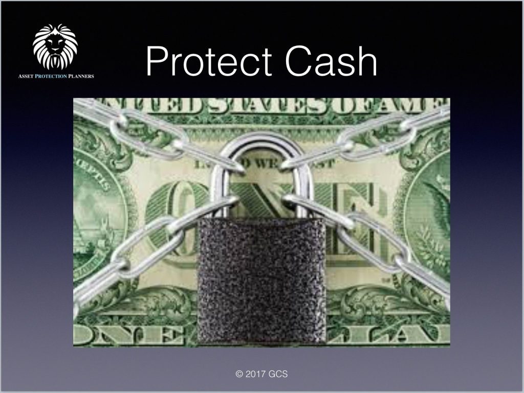 protect cash