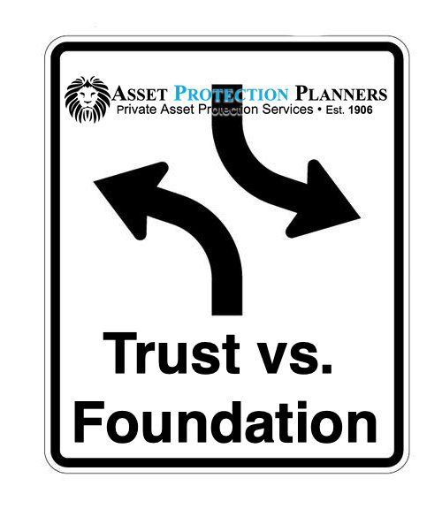 trust vs. foundation